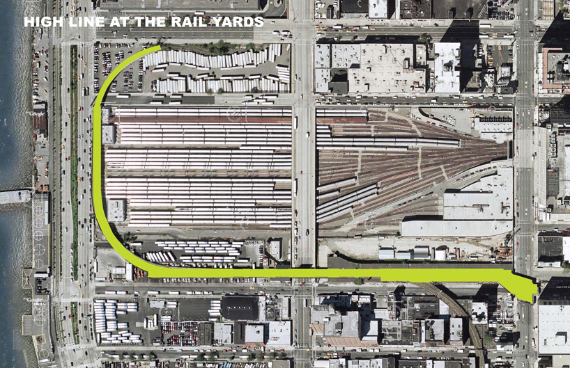 high line at the rail yards design unveiled